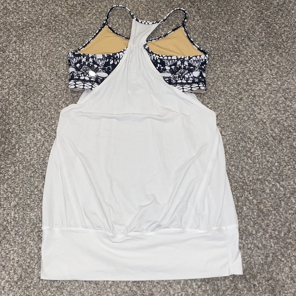 Lululemon Black and White Tank - Picture 2 of 2
